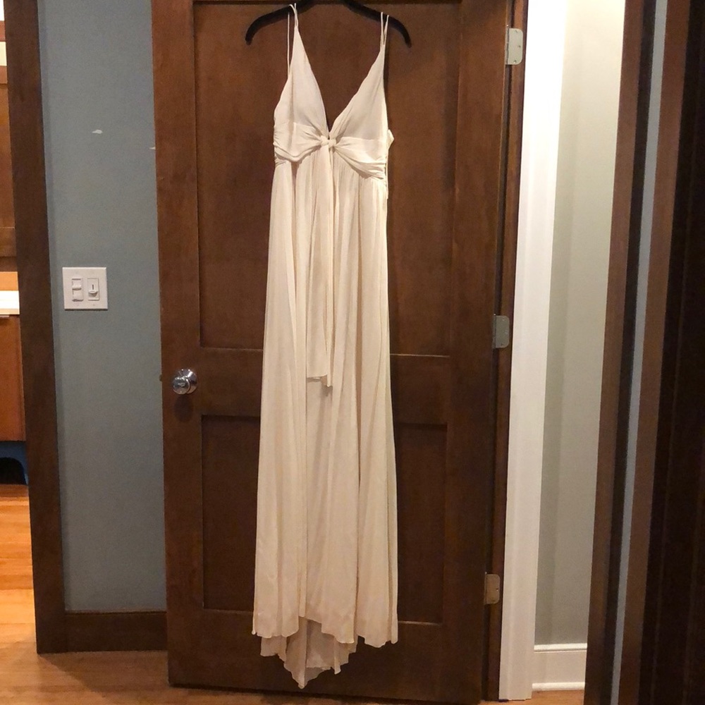 Nicole Miller Silk wedding dress